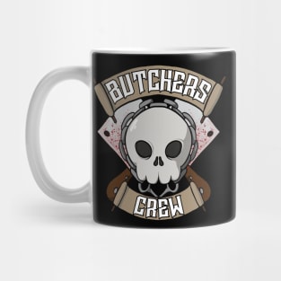 Butchers crew Jolly Roger pirate flag Mug